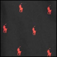 Lauren Men's All Over Pony Pajama Shirt L008