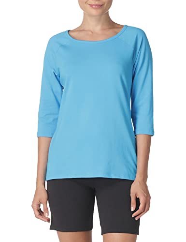 Women's Stretch Cotton Raglan Sleeve Tee