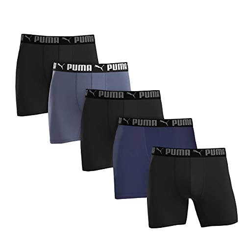 Men's Microfiber Boxer Brief, 5-pack