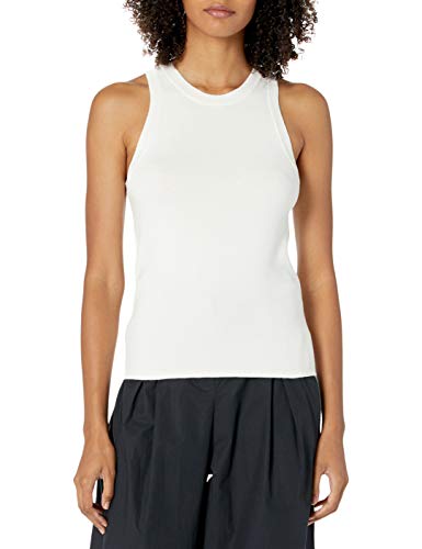 Women's Gina Fitted Sleeveless High Neck Cut-In Sweater Tank