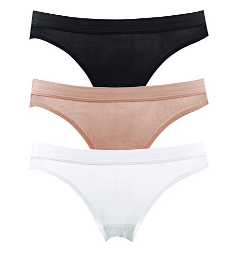 Women's 3 Pack Sexy Stretch Hipster Pantys