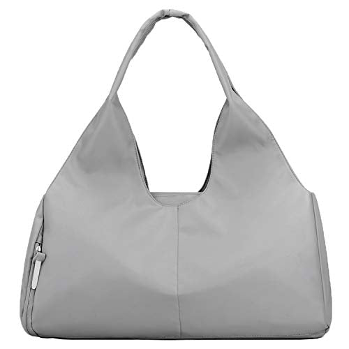 Forestfish Duffel Bag Gym Totes with Dry Wet Pocket & Shoes Compartment for Women and Men (Navy)