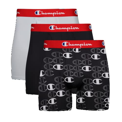 Men's Lightweight Stretch Boxer Brief 3 Pack