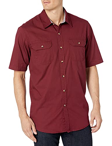 Wrangler Authentics Men's Short Sleeve Classic Woven Shirt