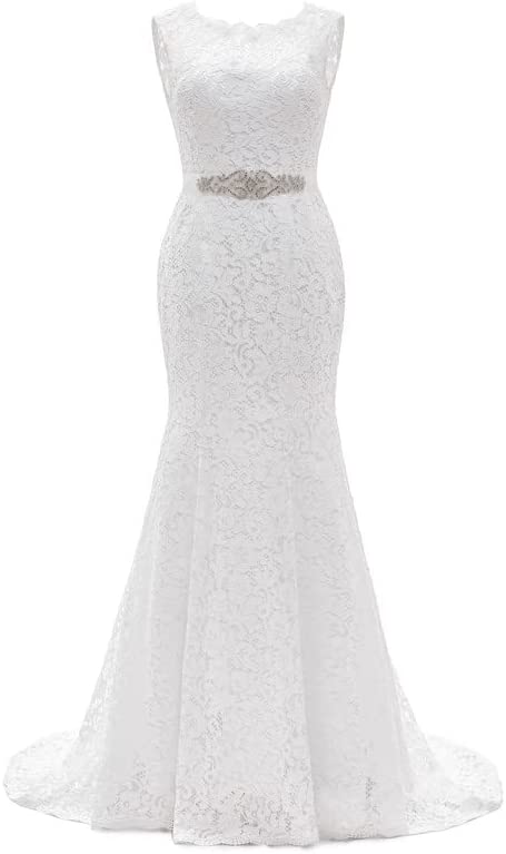 Women's Lace Mermaid Bridal Wedding Dresses