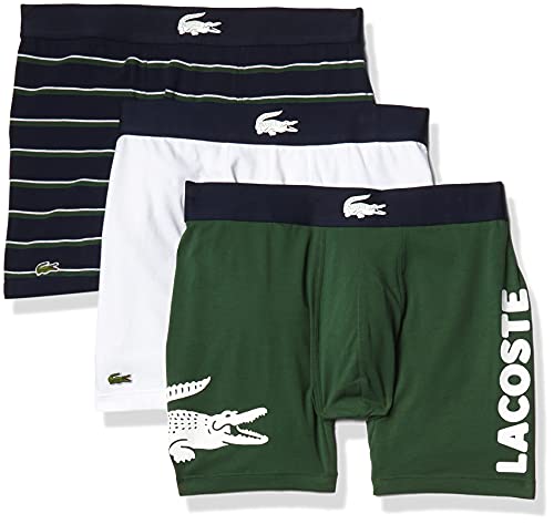 Men's Iconic Fashion 3 Pack Cotton Stretch Boxer Briefs