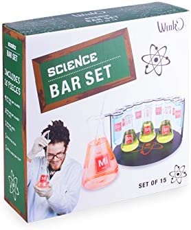 Bar Drinkware Chemistry Set - 15 Pieces