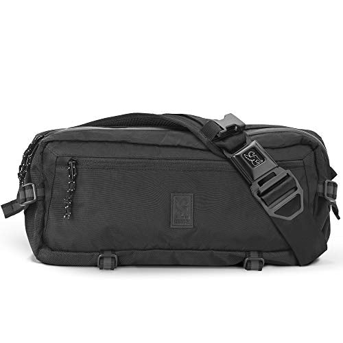 Chrome Industries Kadet Sling Messenger Bag - Low Profile Crossbody Pack Our Signature Belt Buckle Closure, 9 Liter