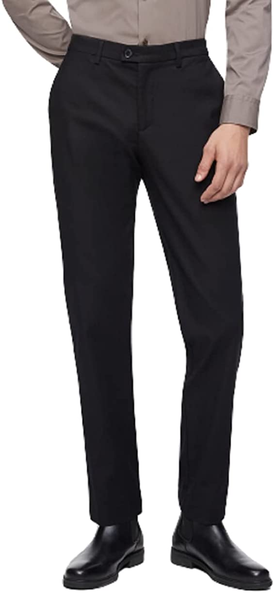 Men's Modern Stretch Chino Wrinkle Resistant Pants