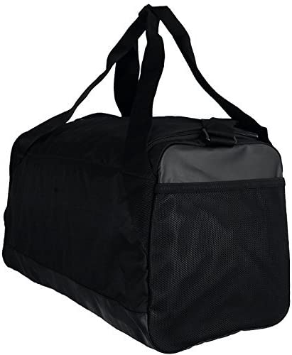 NIKE Brasilia Training Duffel Bag, Black/Black/White, Small