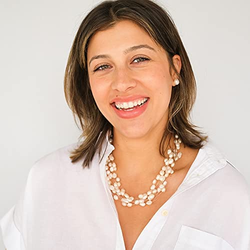 Regalia Multi Strand Baroque White Freshwater Cultured Pearl Necklace