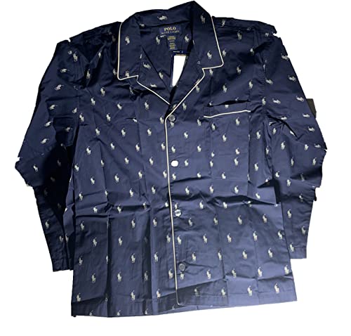 Lauren Men's All Over Pony Pajama Shirt L008