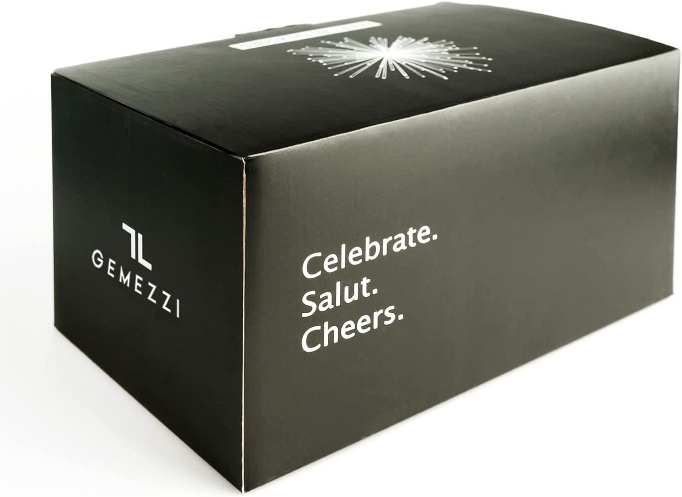 Gemezzi Stemless Martini Glasses Set of 2, Gold Stemless Cocktail Glass, Crystal Ball Base in Elegant Box, Perfect Bar Accessories for Margarita, Manhattan, Cosmos, Mixed Drinks, and Desserts