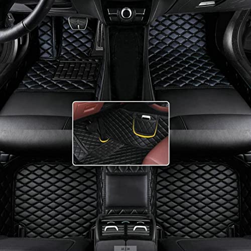 Customize Leather Car Floor Mats for Sedan SUV Sports Car Black Red Pink White Men's and Women's Vehicle Pads (Green)