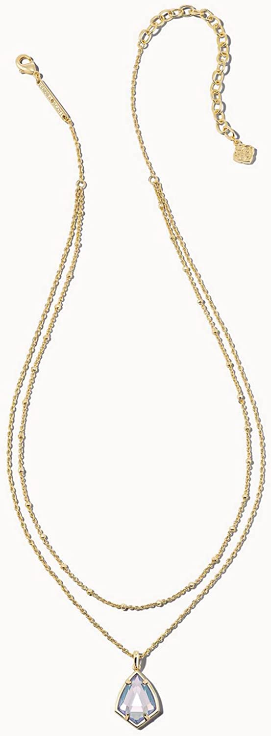 Kendra Scott Cory Multi Strand Adjustable Length Necklace for Women, Fashion Jewelry