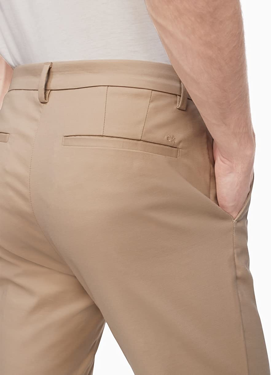 Men's Modern Stretch Chino Wrinkle Resistant Pants