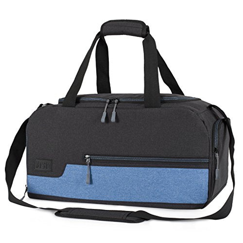 MarsBro Water Resistant Sports Gym Travel Weekender Duffel Bag with Shoe Compartment