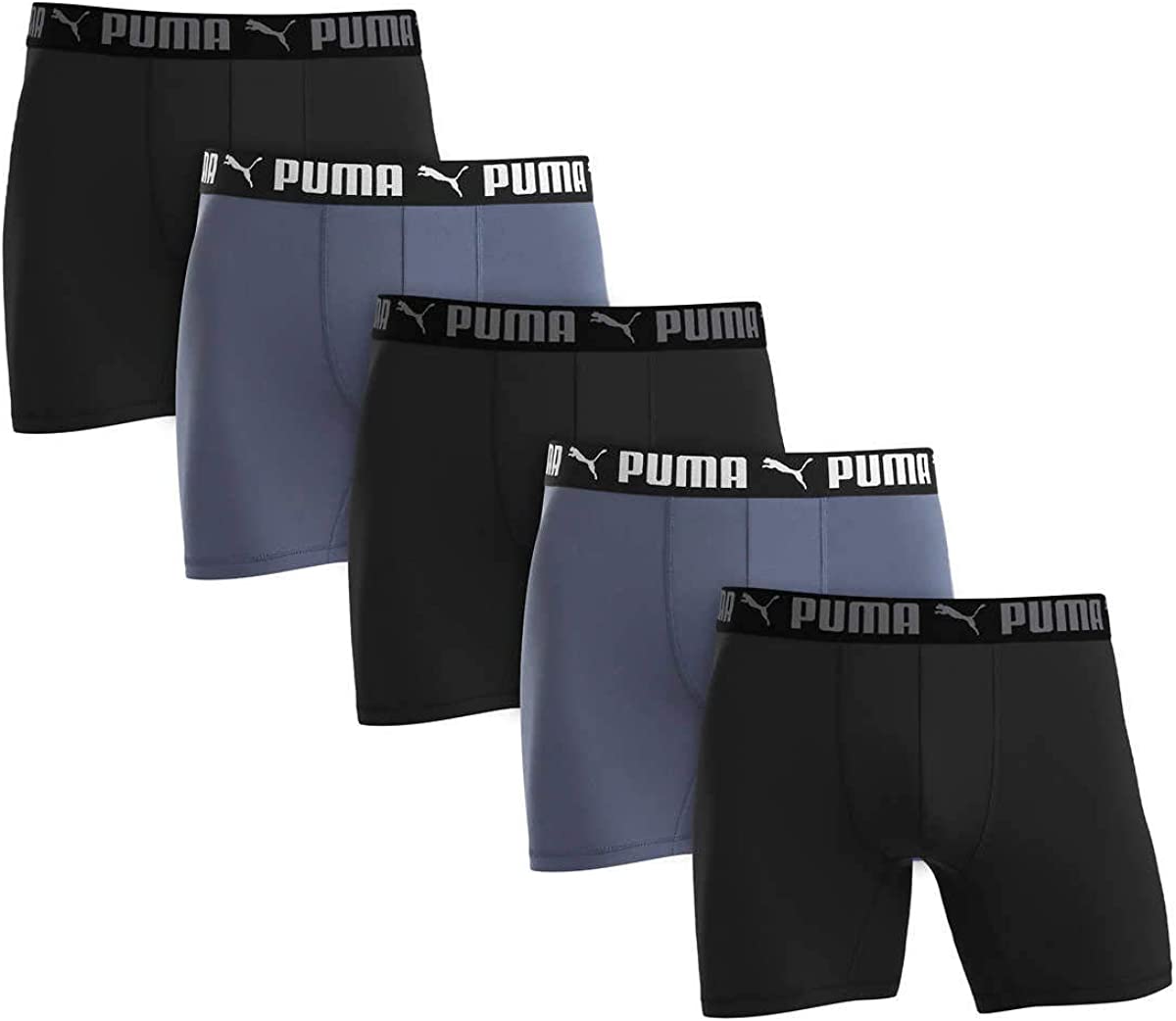 Men's Microfiber Boxer Brief, 5-pack