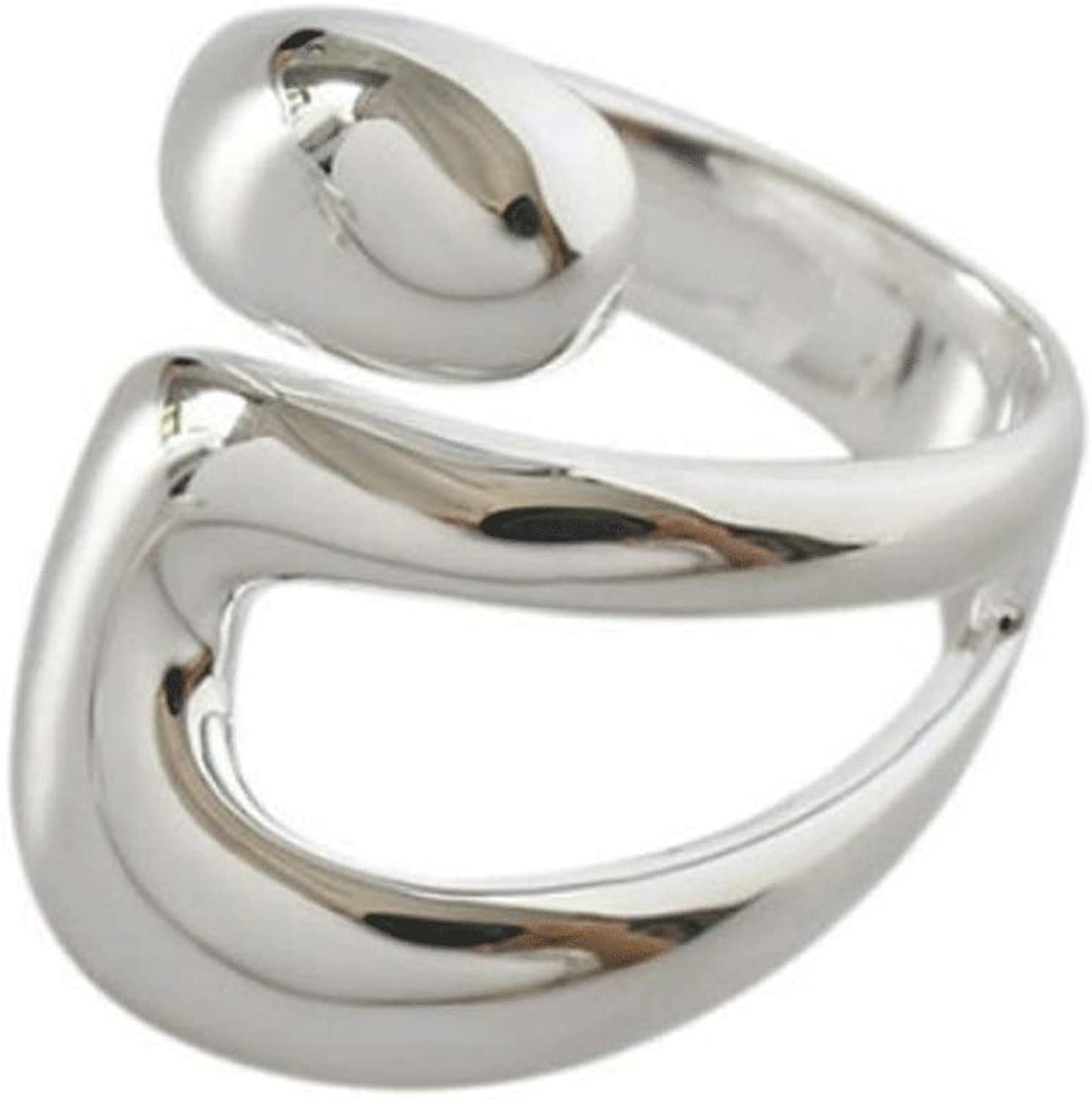 Adjustable Sterling Silver Rings 925 Double Lines Shape Personality Ring Fine Jewelry for Women Party Accessories