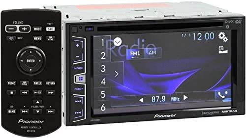 Double Din Bluetooth in-Dash DVD/CD/Am/FM Car Stereo Receiver with 6.2 Inch Wvga Screen/Sirius Xm-Ready
