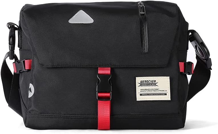 Small Messenger Bag for Men Women Crossbody Bike Satchel Message College Shoulder Backpack School Satchel Bags
