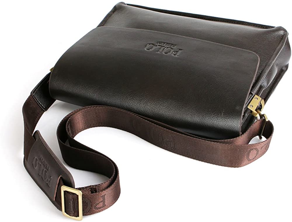Messenger Bag Classic Vintage Leather Shoulder Bags Crossbody Bags Business Briefcase Composite Leather Casual Bag