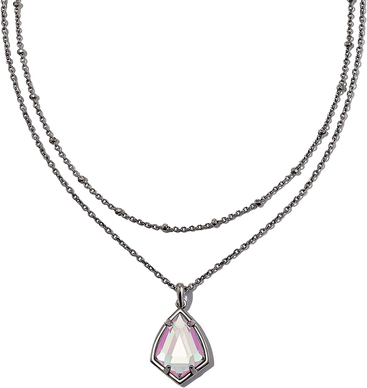 Kendra Scott Cory Multi Strand Adjustable Length Necklace for Women, Fashion Jewelry