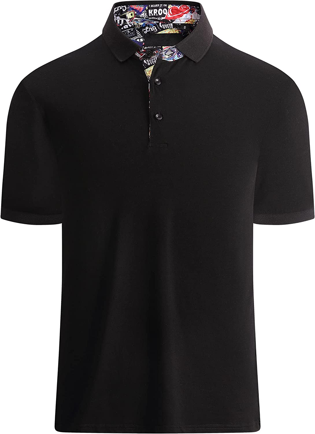 Mens Polo Shirts Short Sleeve Regular Fit Casual Fashion Classic Polo Shirts for Men