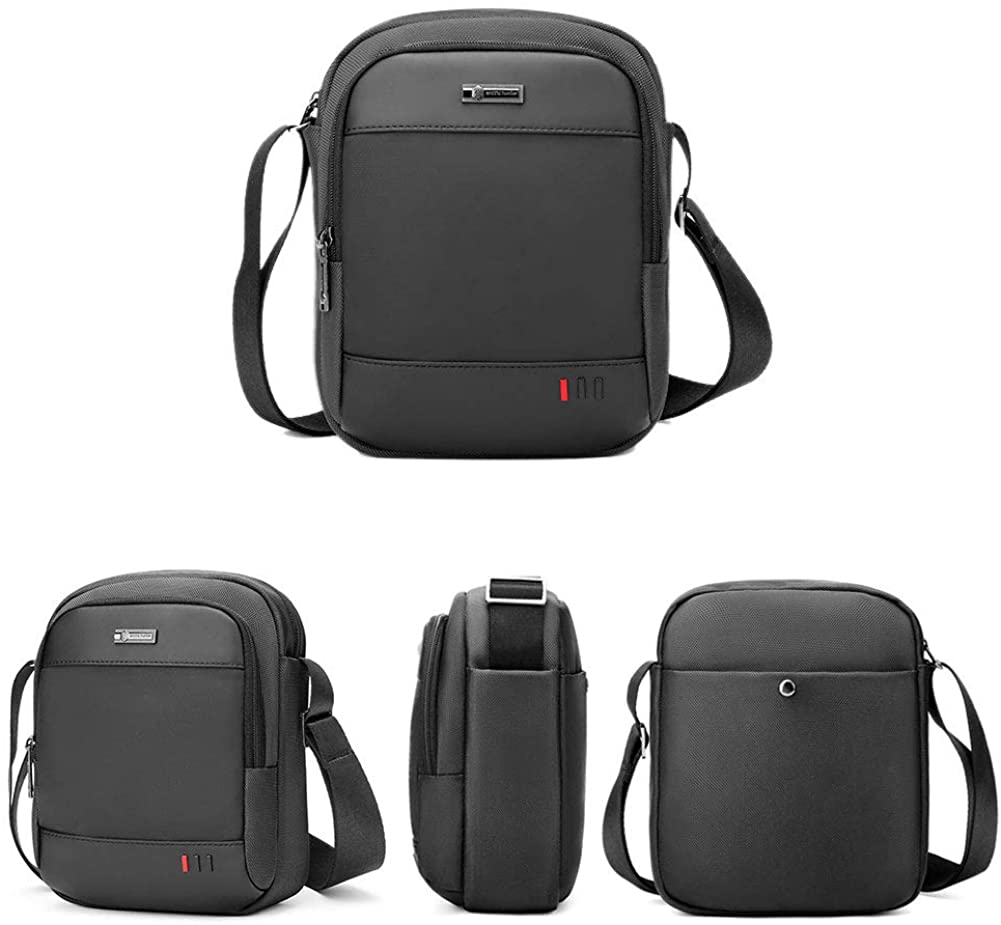 Men's Small Messenger Bag Crossbody Bag Travel Bag Casual Sling Pack Purse Wallet Travel Handbags