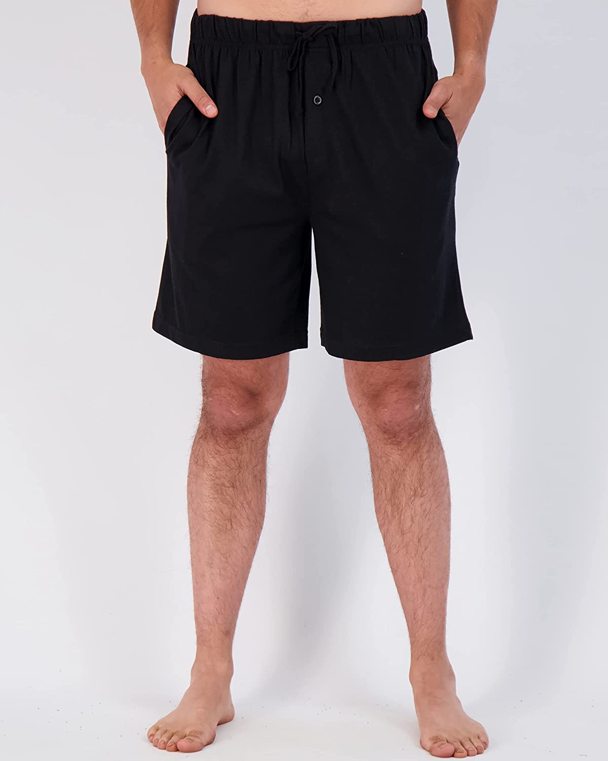 Men’s Cotton Ultra-Soft Knit Sleep Pajama Shorts & Lounge Wear