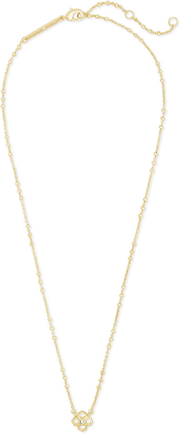 Kendra Scott Rue Adjustable Length Pendant Necklace for Women, Fashion Jewelry