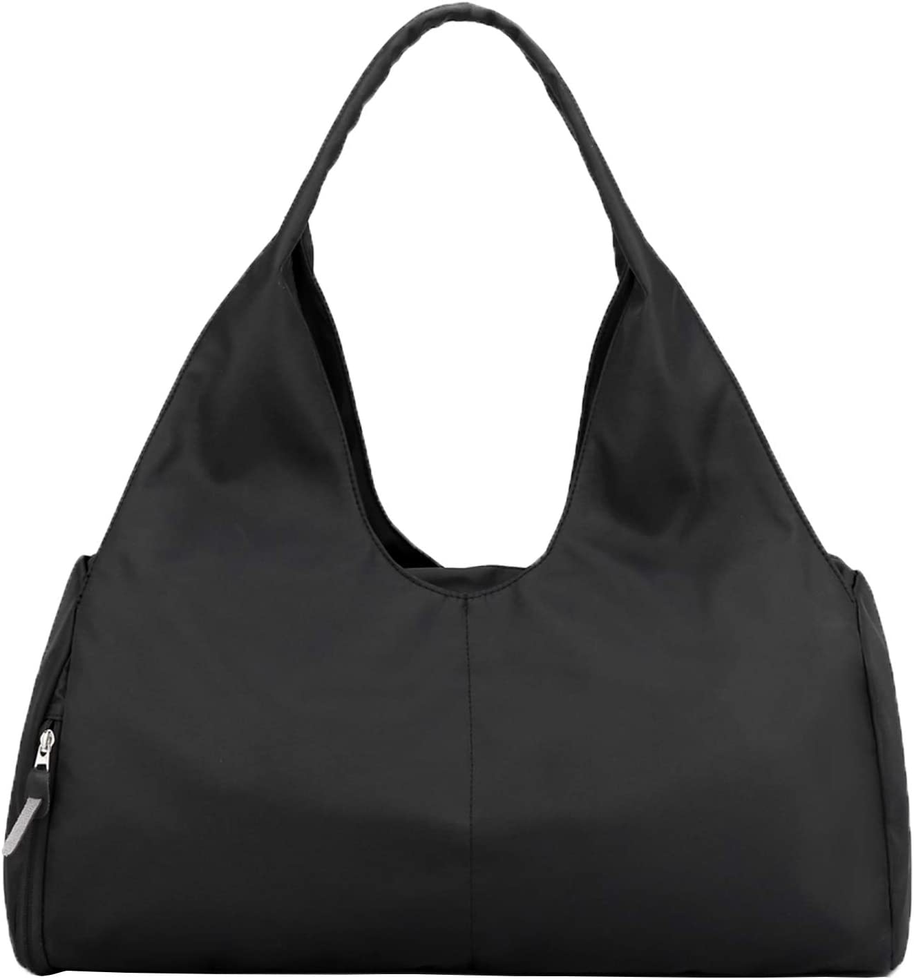 Forestfish Duffel Bag Gym Totes with Dry Wet Pocket & Shoes Compartment for Women and Men (Navy)
