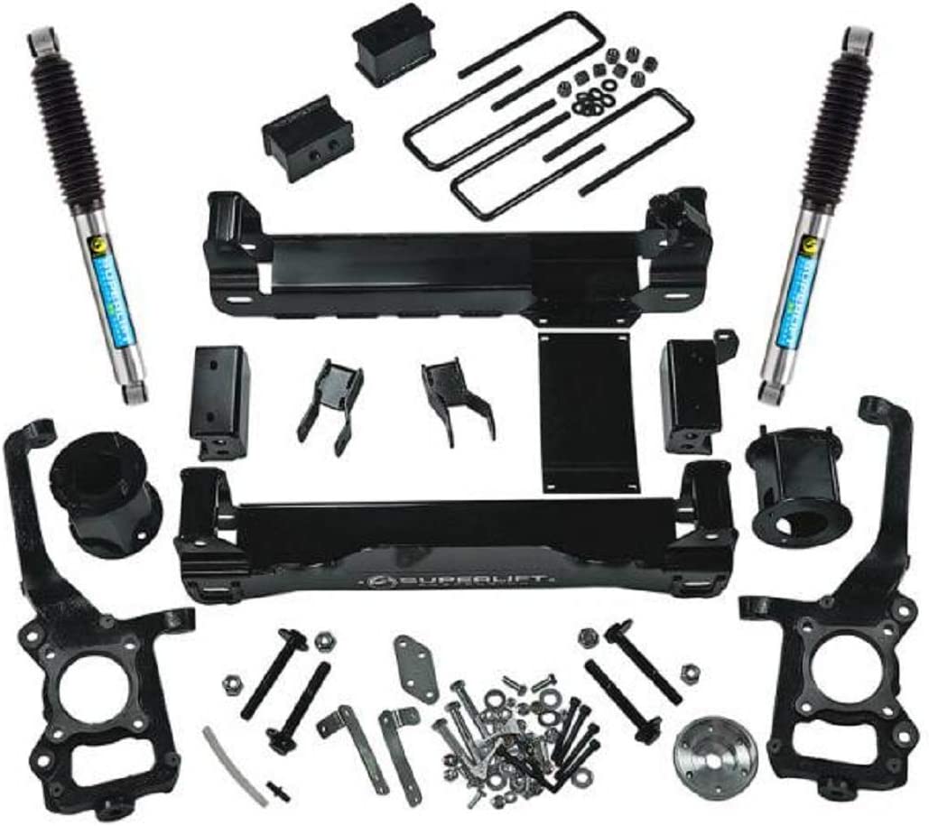 2009-2014 Compatible with Ford F-150 Lift Kit 6 Inch with Bilstein Rear Shocks K179B