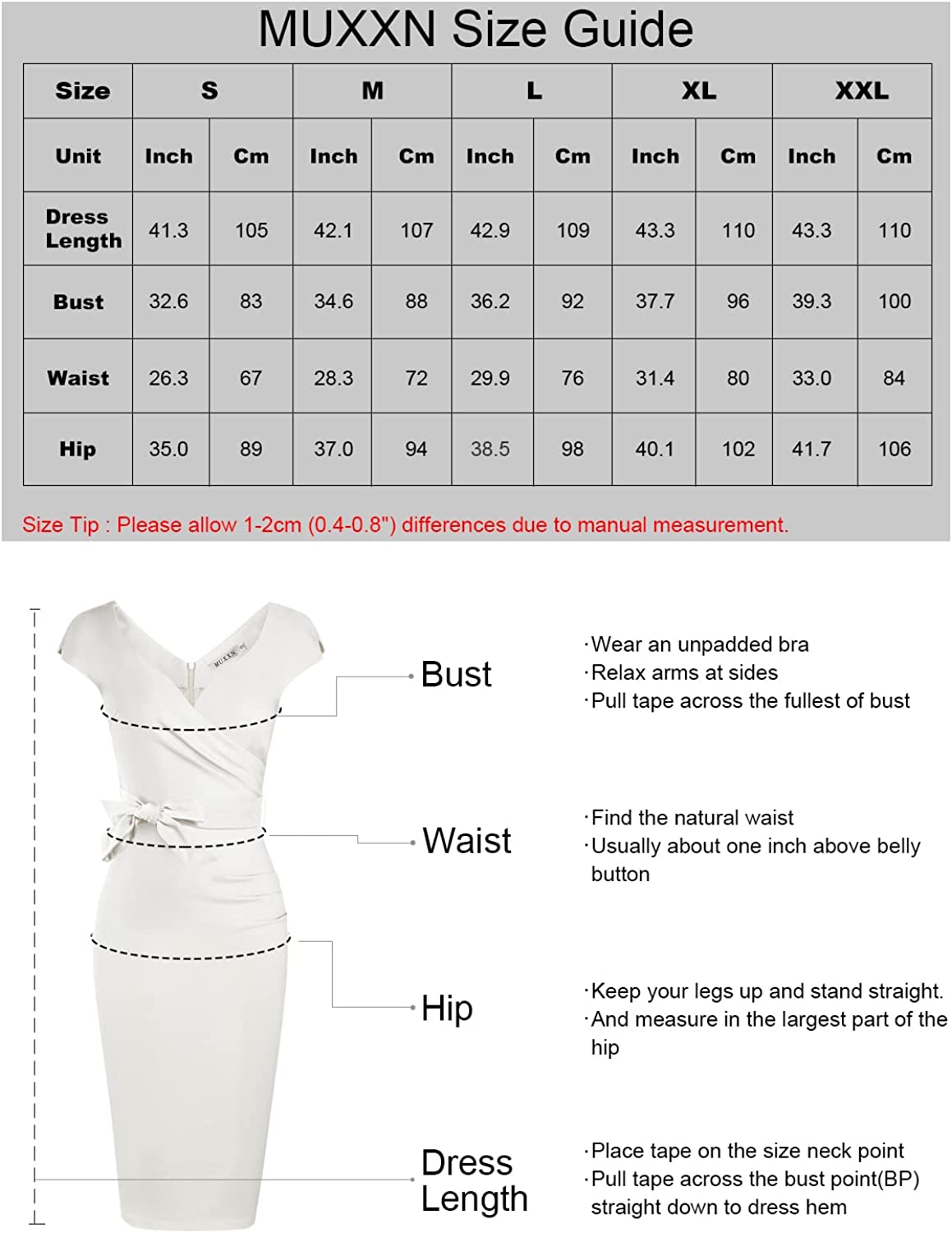 Women's Vintage 1950s Style Wrap V Neck Tie Waist Formal Cocktail Dress