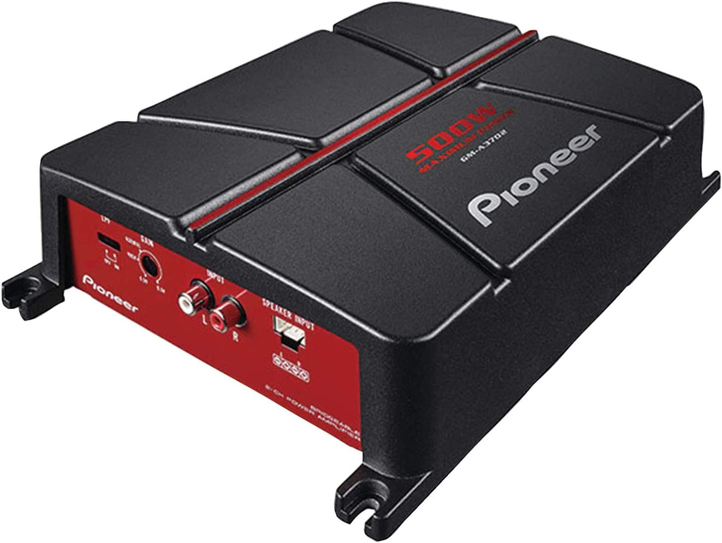 GM-A3702 2-Channel Bridgeable Amplifier ,Black/red
