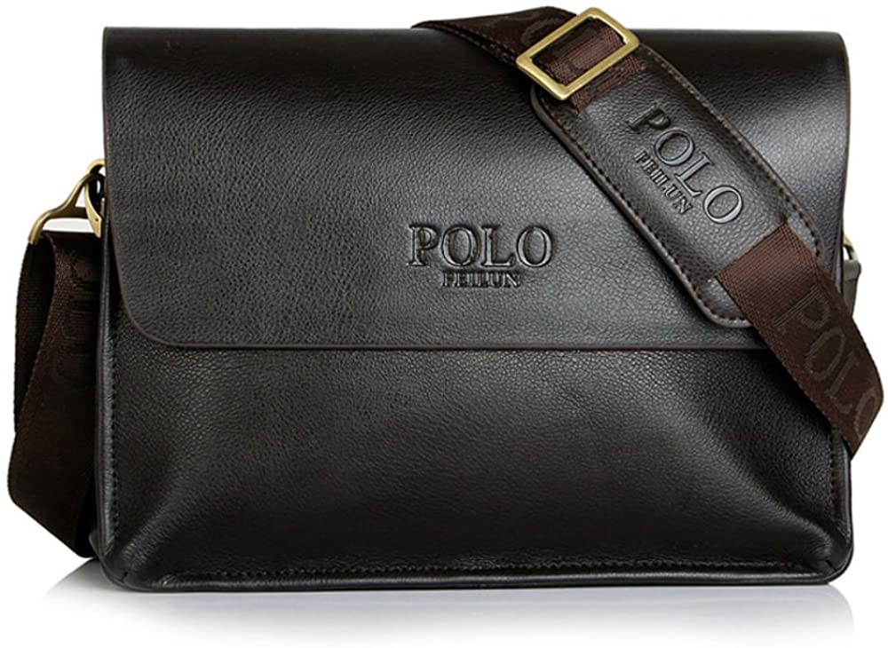 Messenger Bag Classic Vintage Leather Shoulder Bags Crossbody Bags Business Briefcase Composite Leather Casual Bag