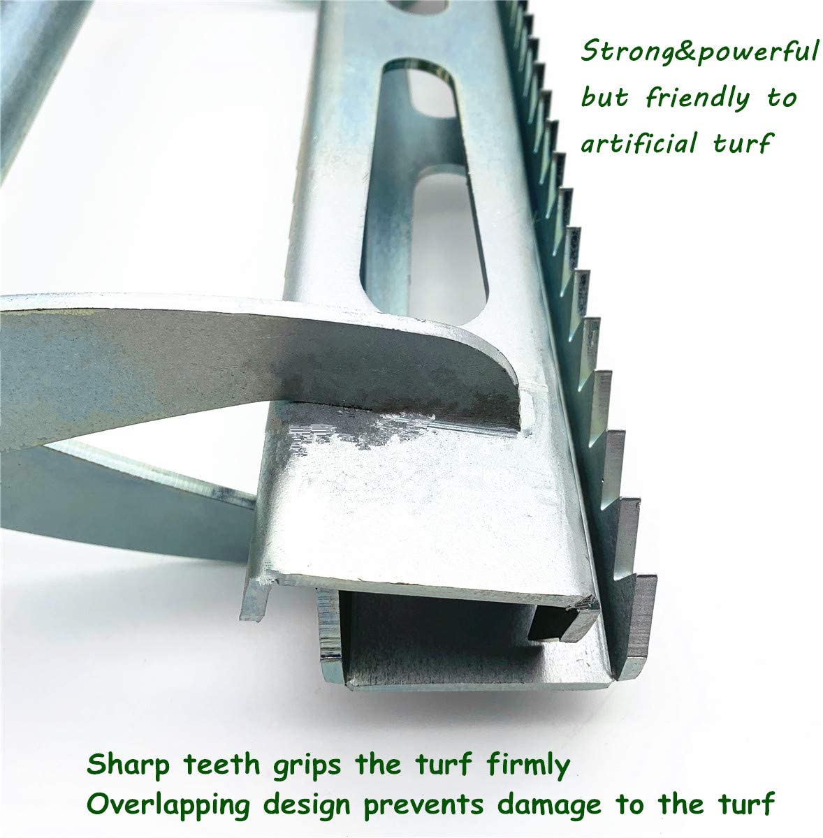 Artificial Grass Installation Tool Turf Gripper | Galvanized Steel Turf Installation Tools
