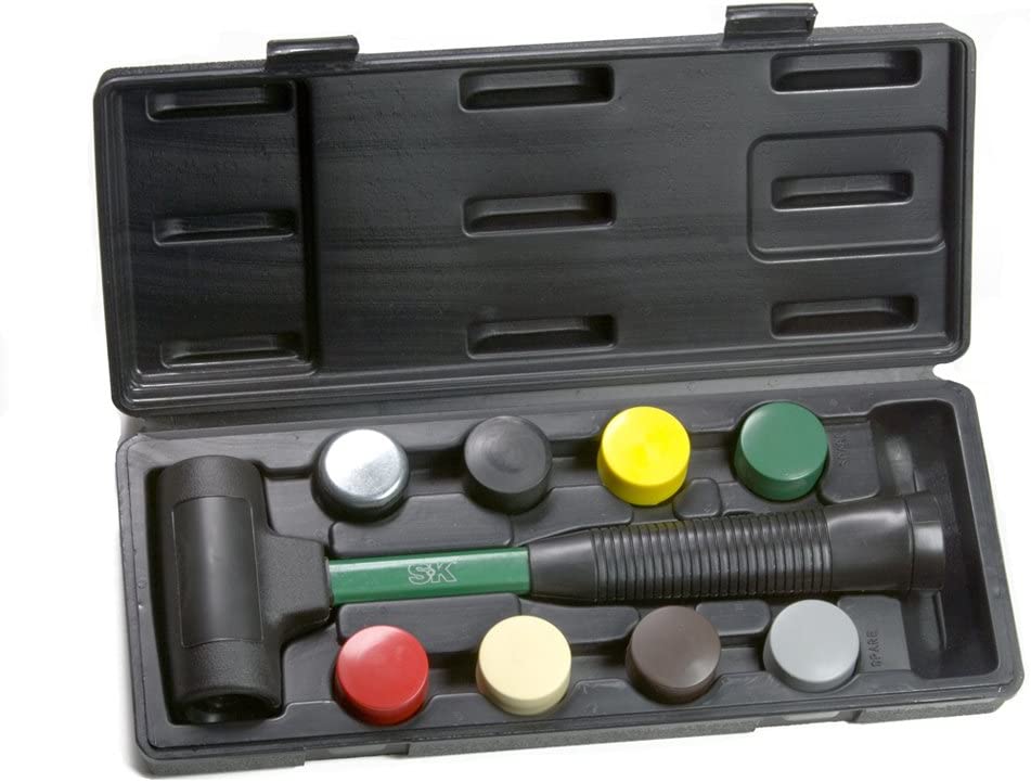 Hammer Set – Replaceable Tip Metric Assortments, Non-Slip Hammer Handles, 9 Piece Automotive Tool Set. Power Hand Tools