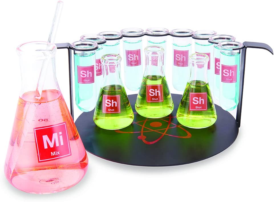 Bar Drinkware Chemistry Set - 15 Pieces