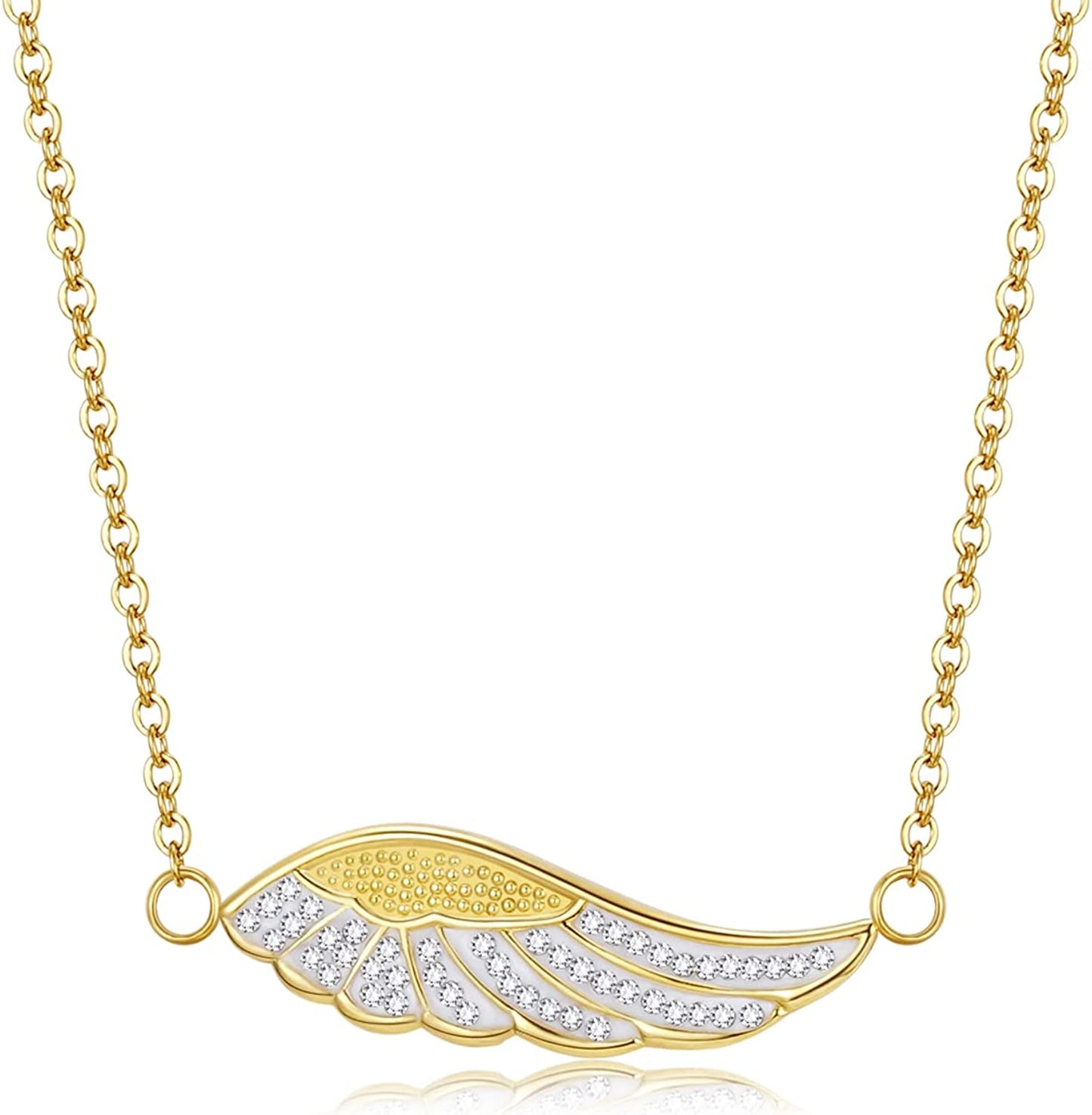Stainless Steel 14K Gold Plated Hypoallergenic Necklace Pendant Personalized Coin Chain for Women