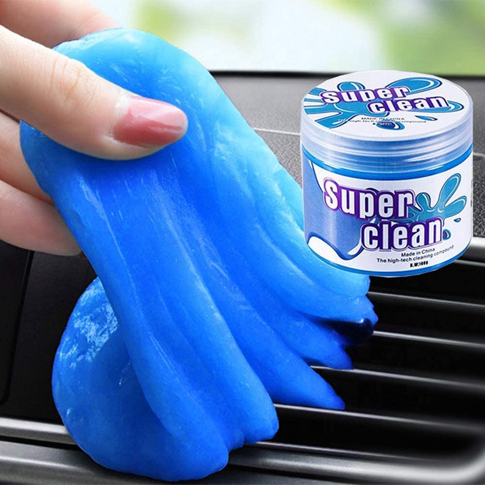 Cleaning Gel for Car Detailing Tools Keyboard Cleaner Automotive Dust Air Vent Interior Detail Detailing Putty Universal Dust Cleaner for Auto Laptop Home Car Slime Cleaner, 2 Pack