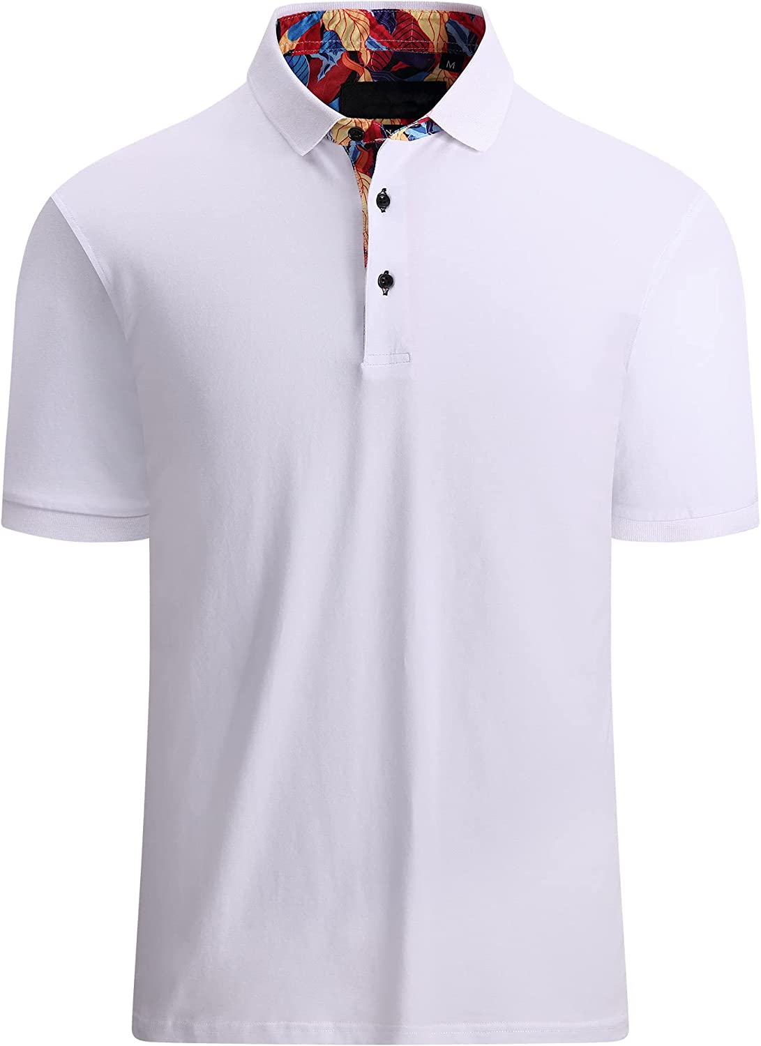 Mens Polo Shirts Short Sleeve Regular Fit Casual Fashion Classic Polo Shirts for Men