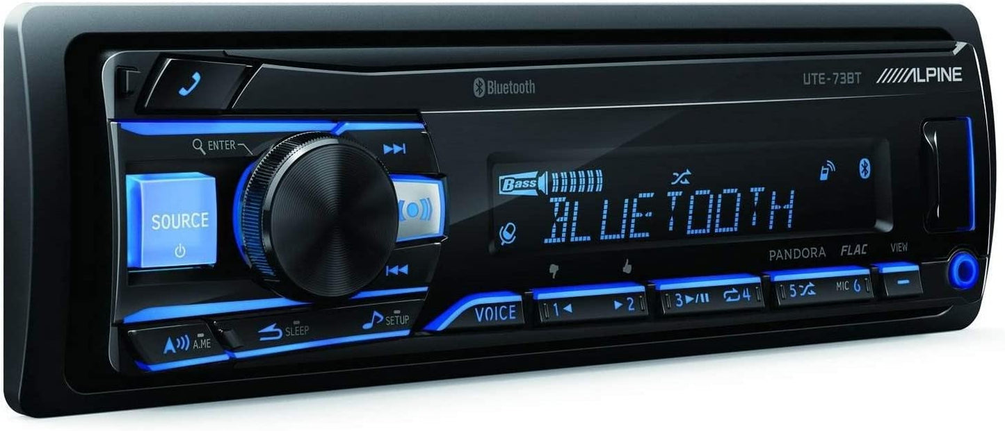 UTE-73BT Advanced Bluetooth Mech-Less Digital Media Receiver (Does not Play CDs)