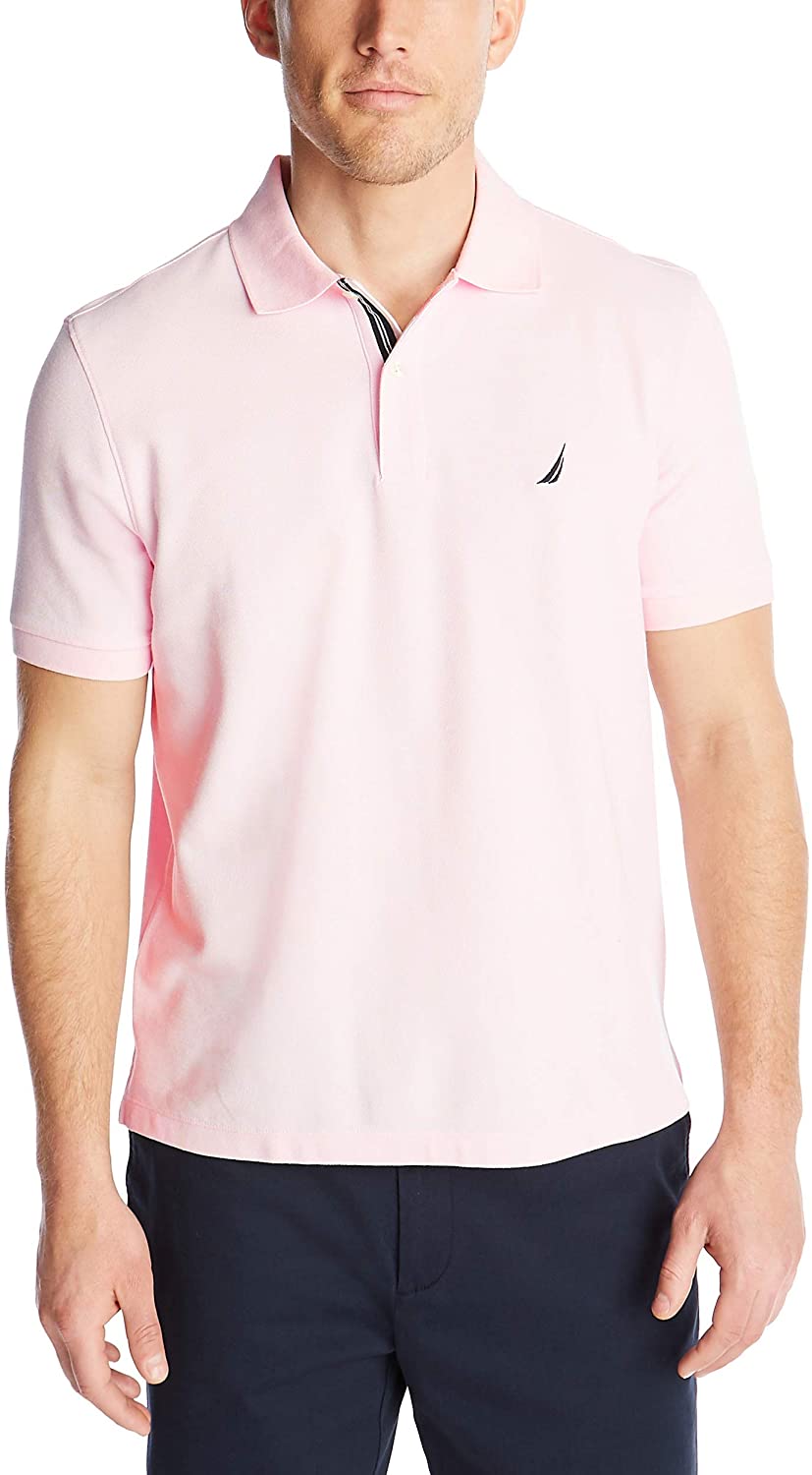Men's Classic Short Sleeve Solid Polo Shirt