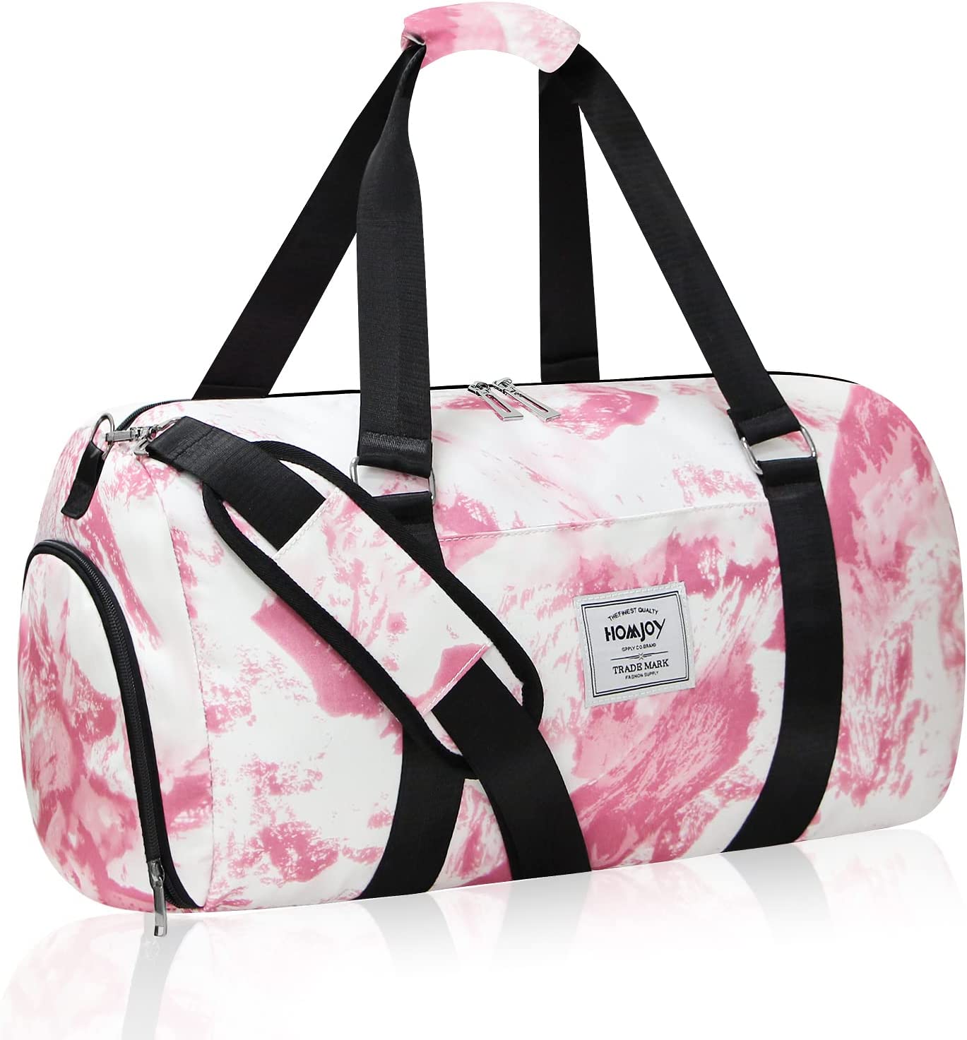Large Duffel/Shoulder with Shoe Pocket Weekender Bag,Travel Duffel Bag,Sports Tote Gym Bag
