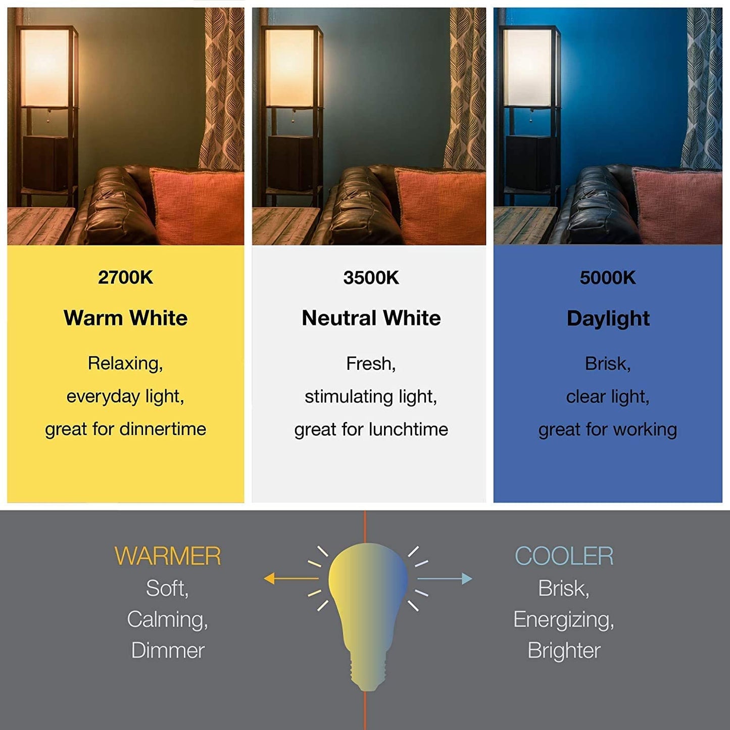 13W CFL T2 Spiral Light Bulb, 60W Equivalent, 850 Lumens, 2700K Soft White, Non-Dimmable (8-Pack)