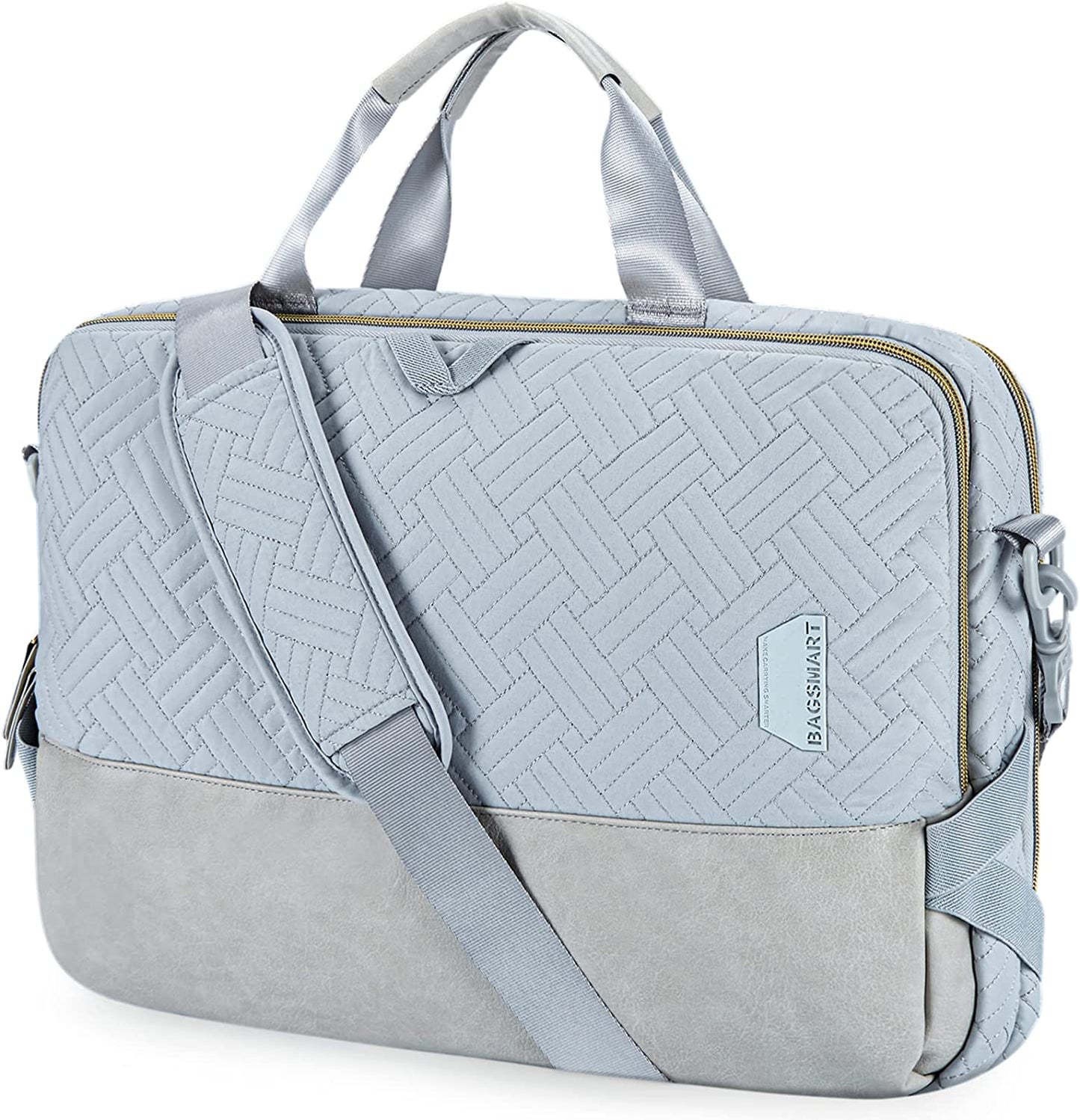 Laptop Bag for Women,BAGSMART 15.6 Inch Laptop Case Computer Bag Briefcase for Ladies