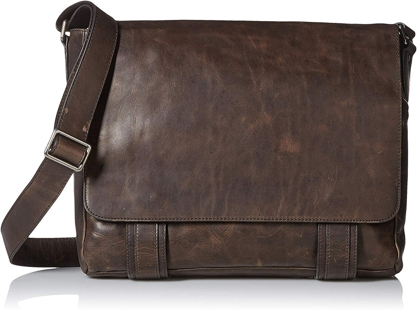 Men's Logan Messenger Bag, Cognac, One Size