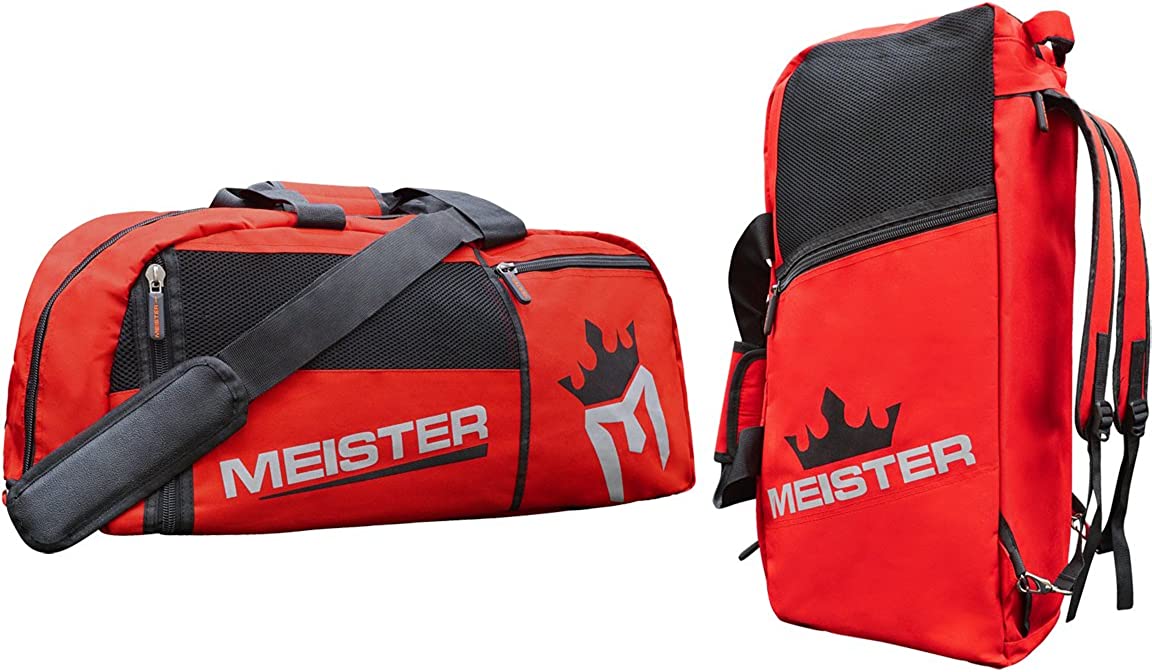 Vented Convertible Duffel/Backpack Gym Bag - Ideal Carry-On