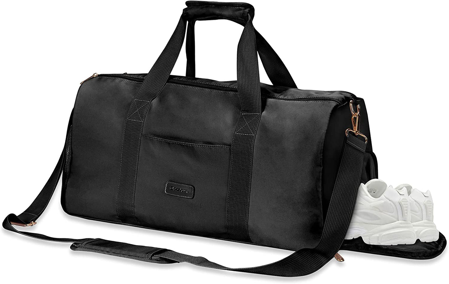Sports Gym Bag for Men Women,Travel Duffel Bags,Shoe Bag Dry Bag Weekender Bag Waterproof for Swimming Fitness Gym Birthday Gifts For Women (Pink)